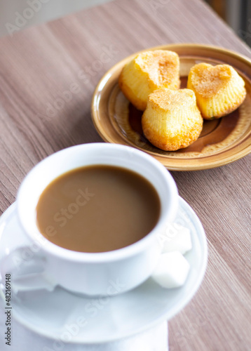 cup of coffee with sugar and cookies milk espresso latte cappuccino sweet drinks beverage plate morning caffeine breakfast dessert cookie pie bakery pastry food stock photos closeup mug aroma hot