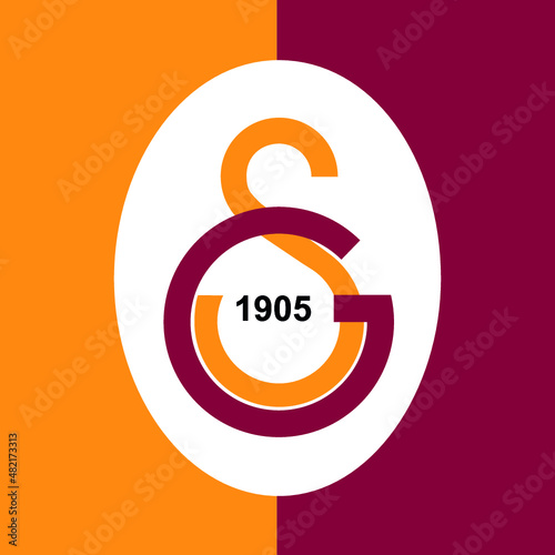Turk'sh Football Team Galatasaray Emblem