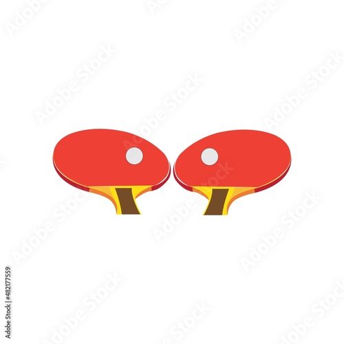 pingpong design illustration icon