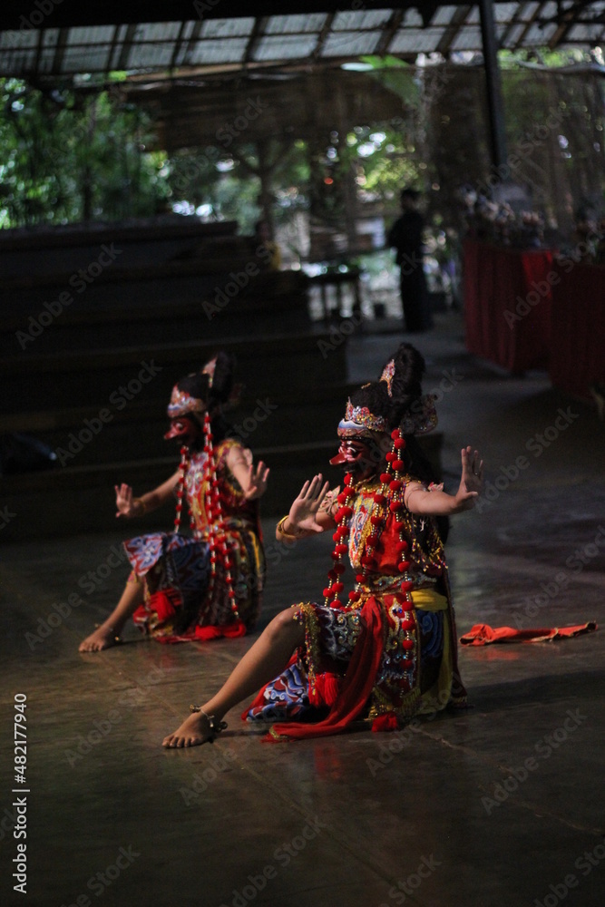 Sundanese culture show at Saung Aklung Udjo Bandung
