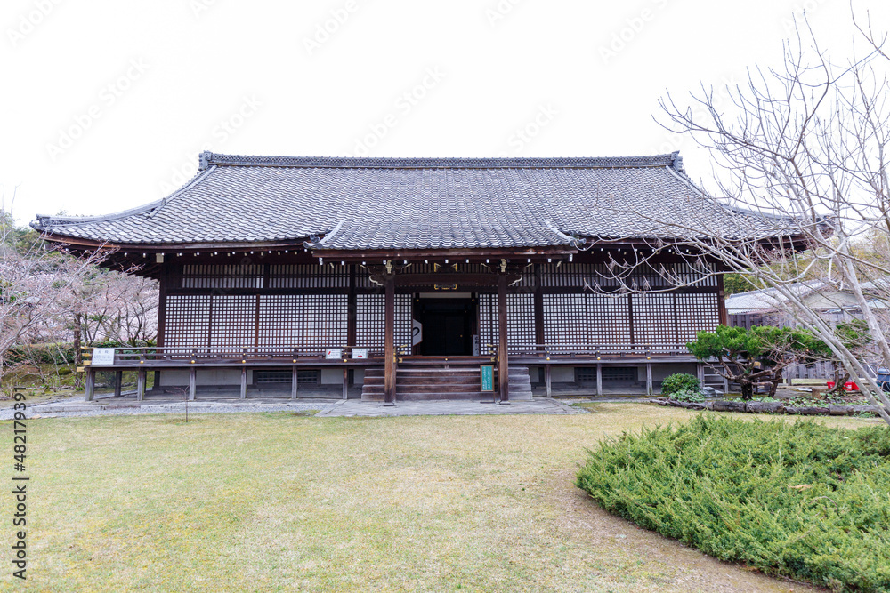 京都・勧修寺の建物