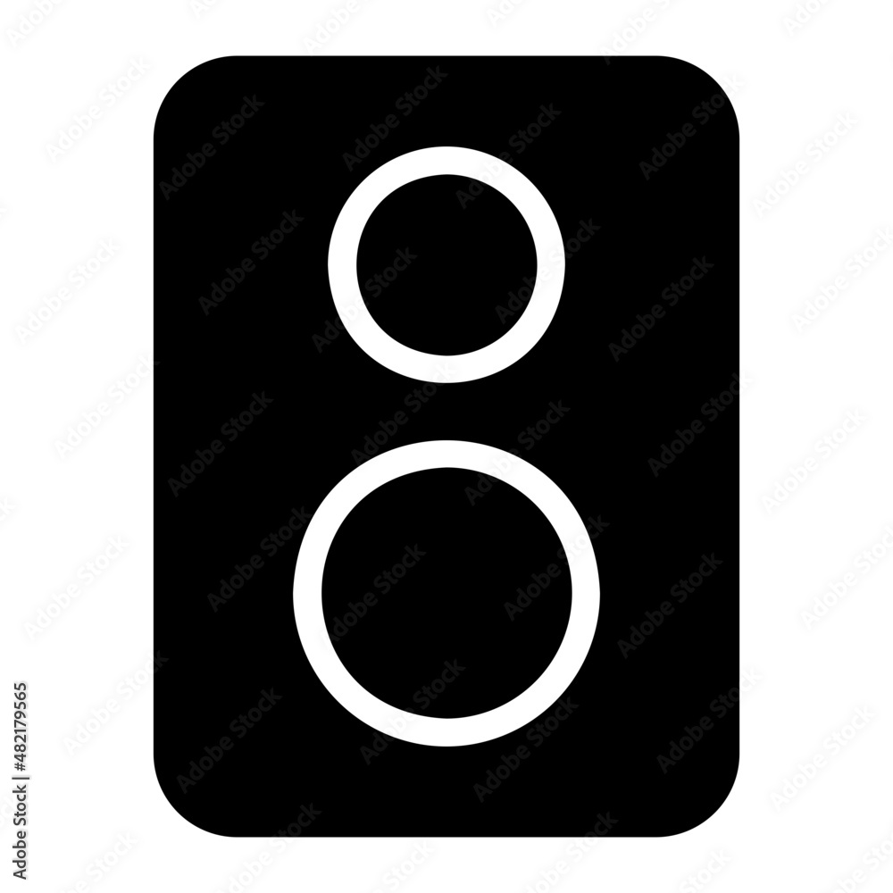 subwoofer glyph icon subwoofer glyph icon