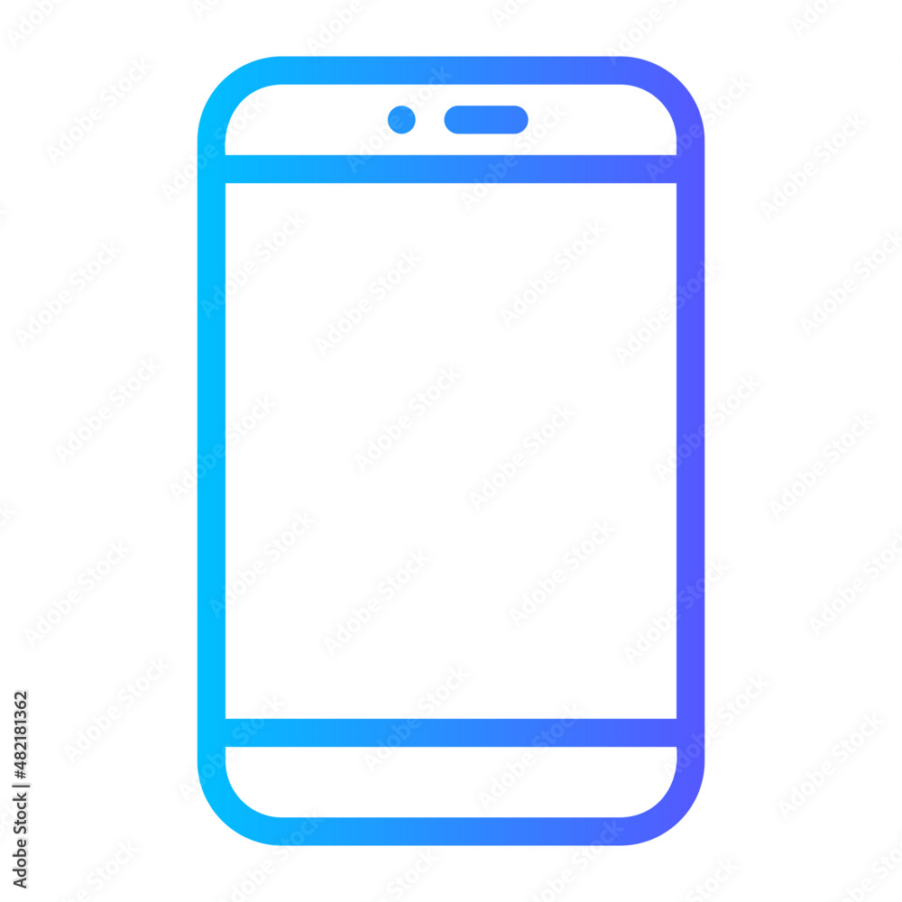 smartphone gradient icon smartphone gradient icon