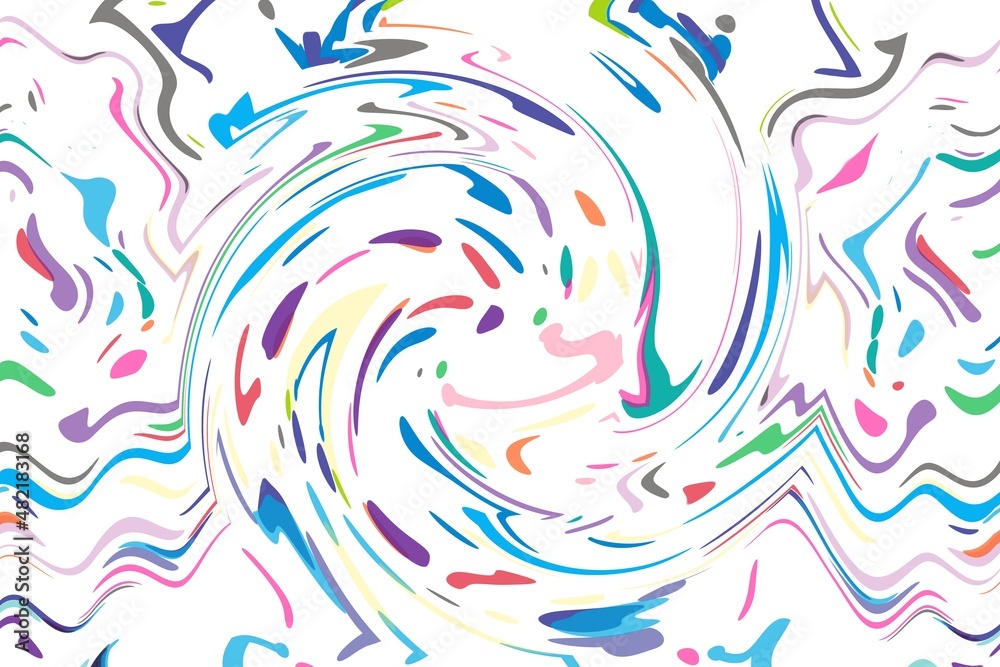 Obraz premium 3d render illustration, Amazing picture of Abstract background