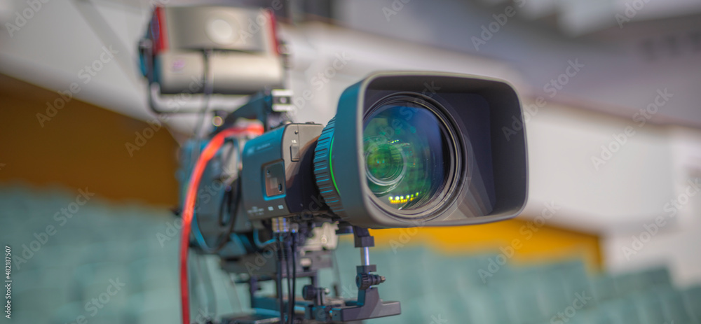 studio camera at the concert.