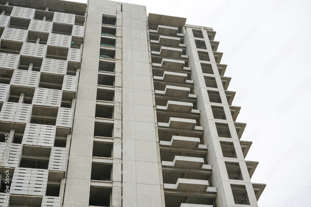 High-rise hotel or apartment buildings are a residential solution for people who live and work in big cities that are very densely populated and land is very expensive. High-rise hotel or apartment buildings are a residential solution for people who live and work in big cities that are very densely populated and land is very expensive.