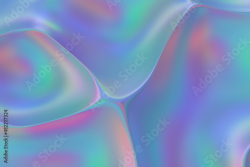 Iridescent Abstract Backgrounds 