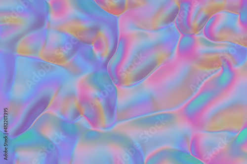 Iridescent Abstract Backgrounds 