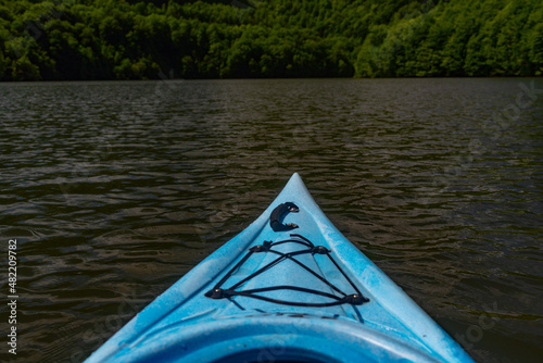 canoe on the lake © Brancu