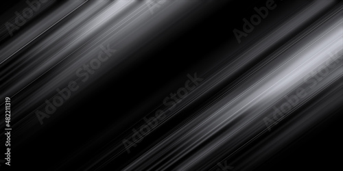 abstract black and silver are light gray with white the gradient is the surface with templates metal texture soft lines tech diagonal background black dark sleek clean modern