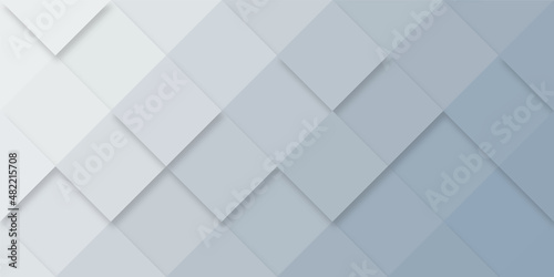 Vector abstract gradient background with 3d shapes.