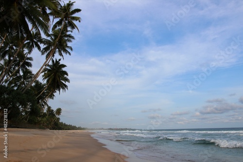 Fototapeta Naklejka Na Ścianę i Meble -  beautiful dream beach - Sri Lanka, Asia