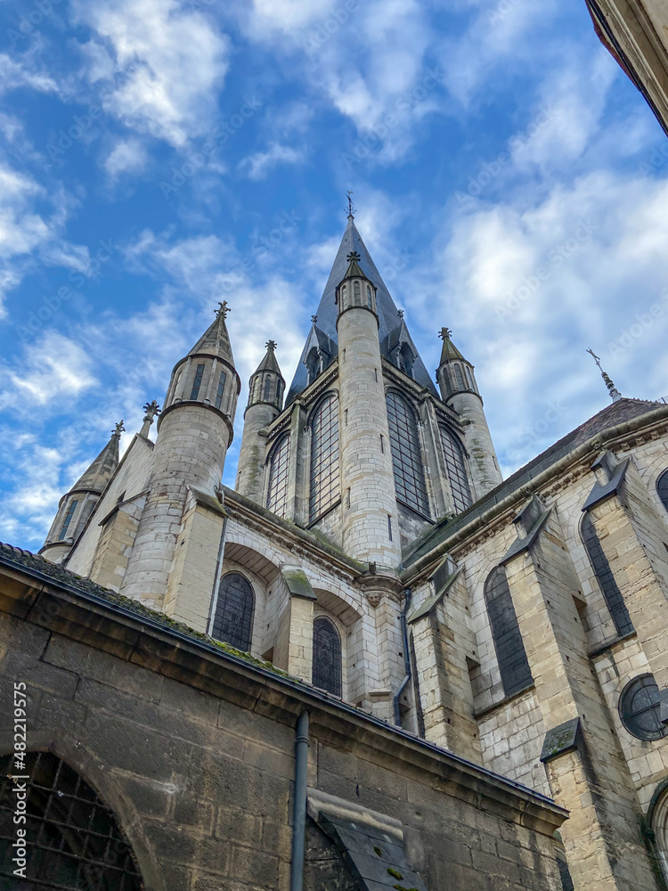 Clocher de l'église Notre Dame de Dijon, Bourgogne