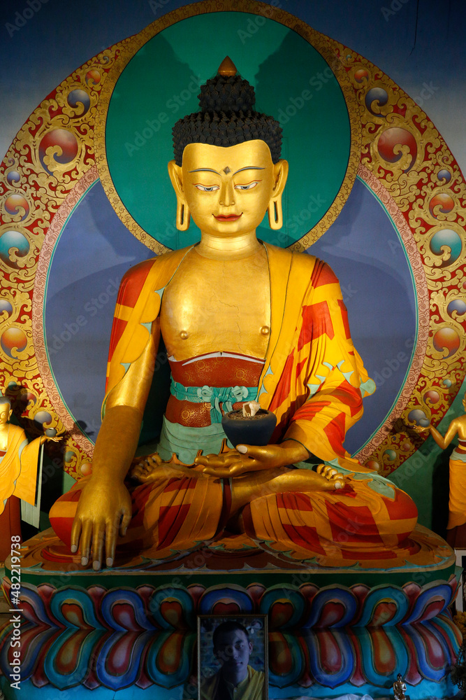 Obraz premium Faith and religion. Buddhism.
