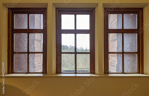 window in the old house