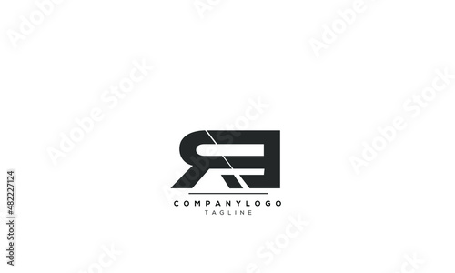 Alphabet letters Initials Monogram logo, EDC INITIAL, EDC letter