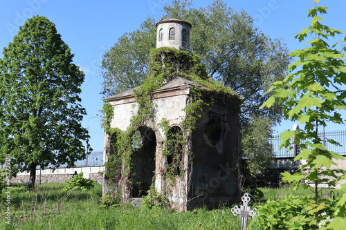 Photos Old crypt at the Nikolsky cemetery of the Alexander Nevsky Lavra in Saint Petersburg, Russia