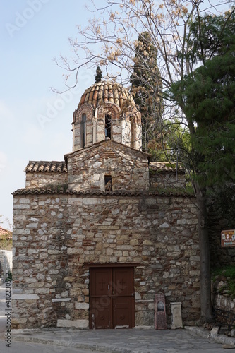 Kirche der Verklärung des Erlösers in Athen am Akropolishügel