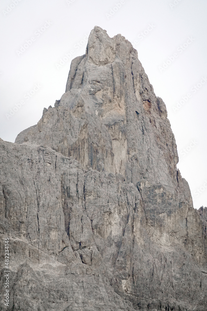 Landscape of Pale di San Martino near San Martino di Castrozza, Italian Dolomites, Europe Landscape of Pale di San Martino near San Martino di Castrozza, Italian Dolomites, Europe