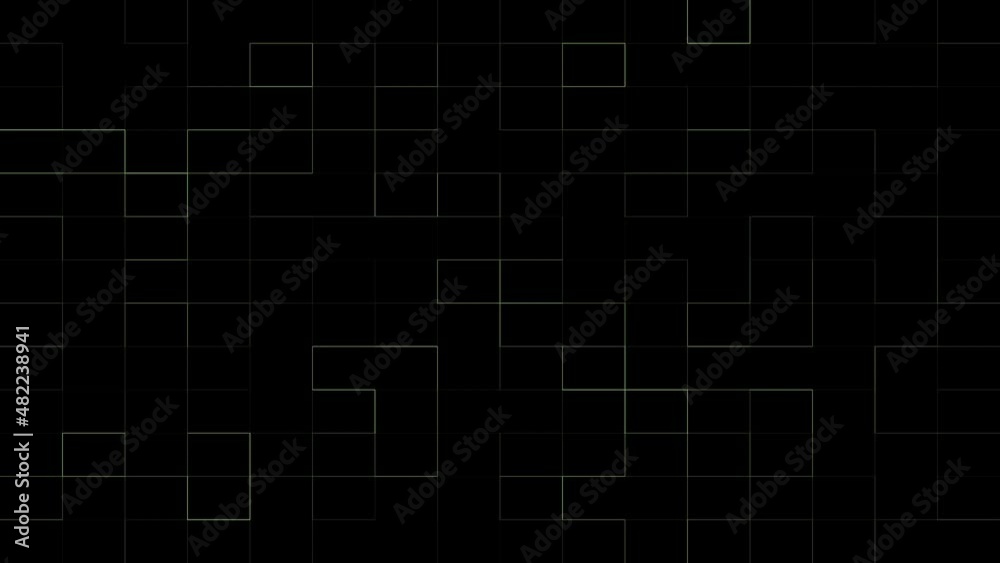 Field Of Rectangles Loop . Abstract rectangles background. 3D animation of moving rectangles. Seamless loop. Field Of Rectangles Loop . Abstract rectangles background. 3D animation of moving rectangles. Seamless loop.