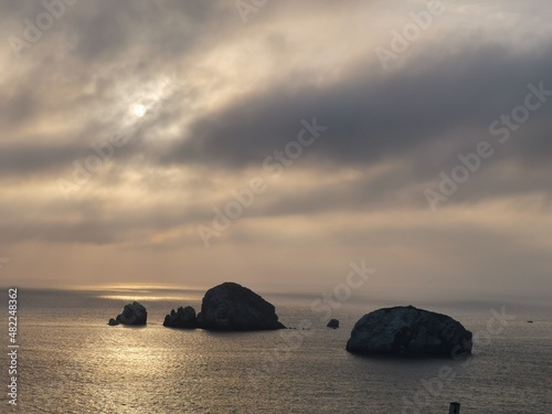 El mar desde una vista increíble