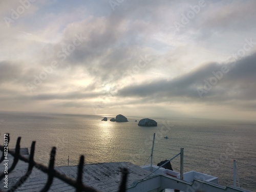 El mar desde una vista increíble