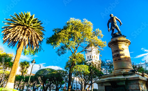 Square Mayo Square in Sucre, Bolivia photo