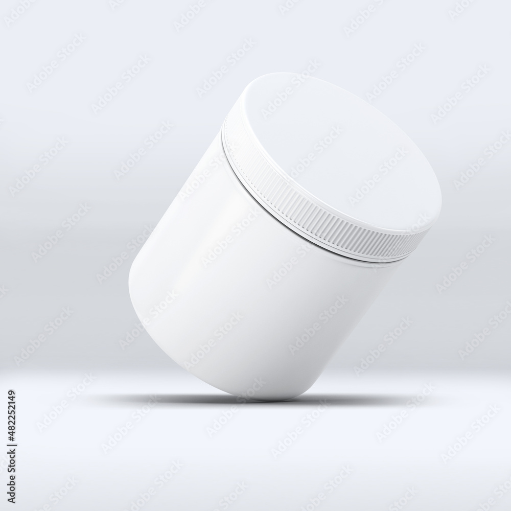 3d rendering mock up Plastic Can 3d rendering mock up Plastic Can