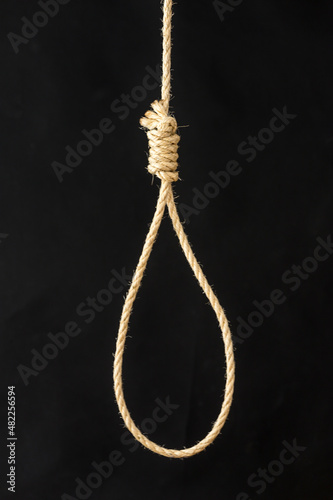 knotted gallows rope