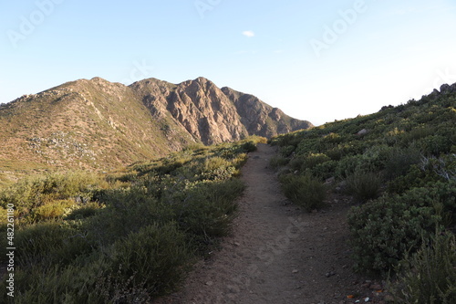Landscape Garnet's Peak in California, by the famous PCT.