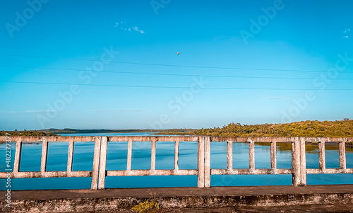 Better known as ''Ponte do funnel'' Located on the island of Itaparica, Bahia. photo