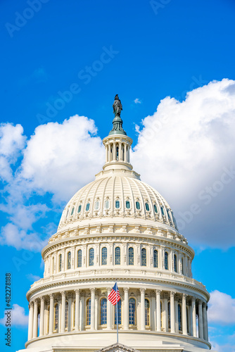 The United States Capitol  often called the Capitol Building  is the home of the United States Congress and the seat of the legislative branch of the U.S. federal government. Washington  United States