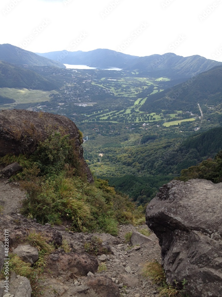 Japanese Village and Iwabitsu Mountain Gunma Japan Japanese Village and Iwabitsu Mountain Gunma Japan