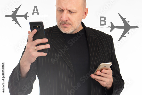 Buying air tickets through ...