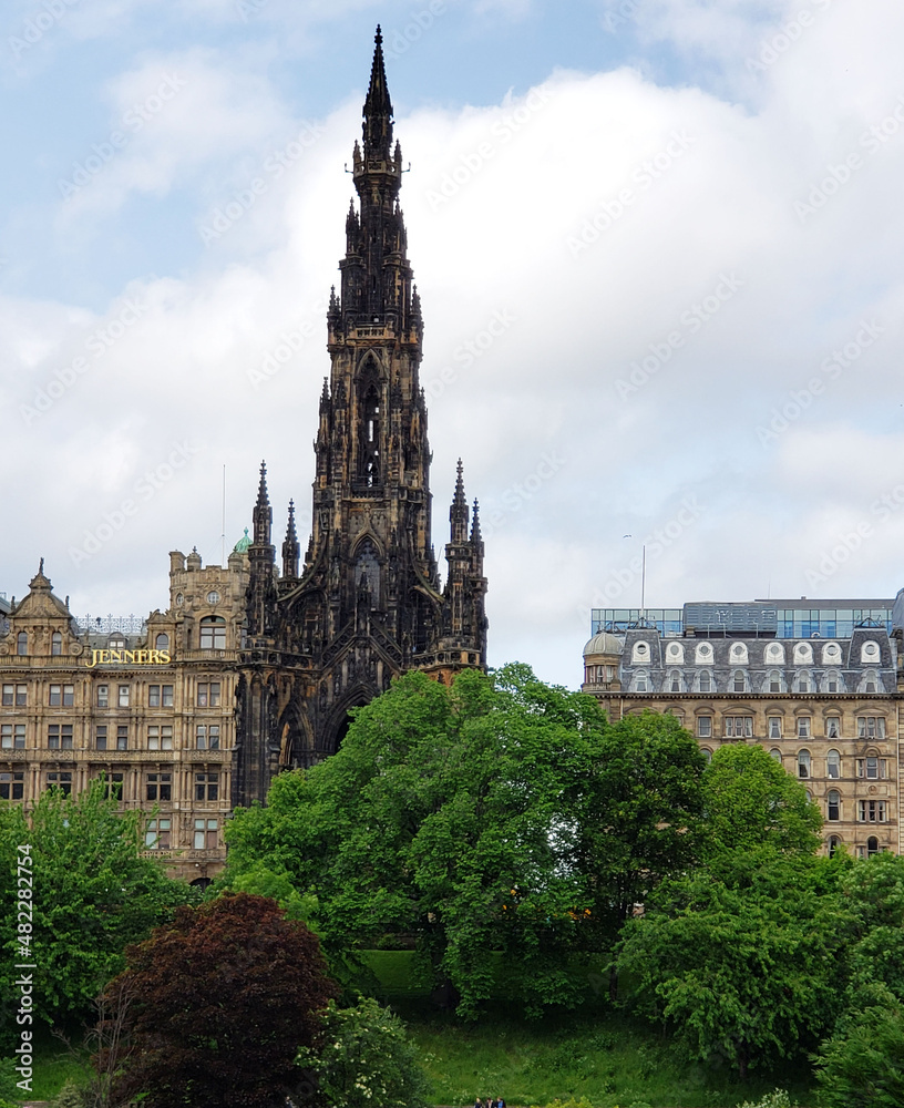 Obraz premium Scott Monument
