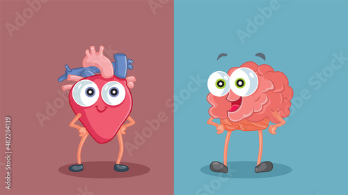 Hand Holding Scissors Vector Cartoon Illustration