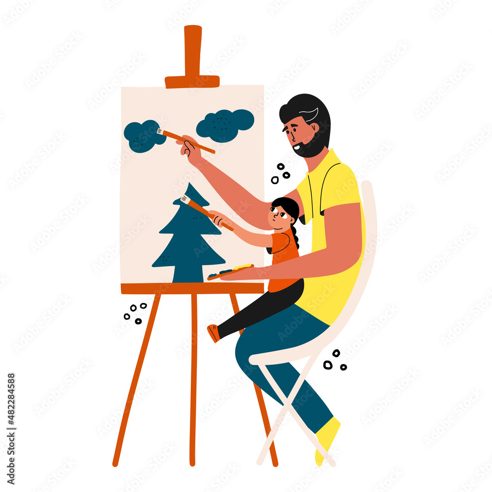 Fototapeta premium artist at work