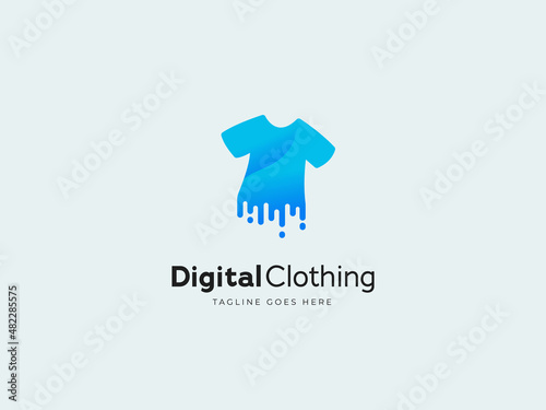 digital tshirt tee clothing logo fashion brand icon