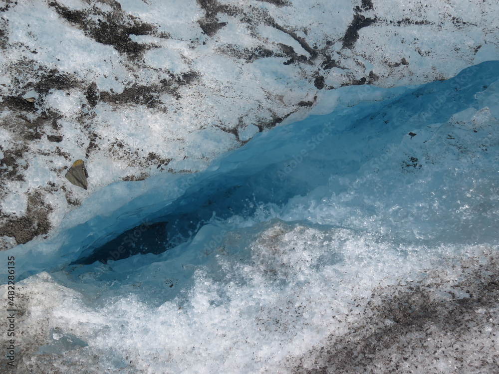 melting glacier 