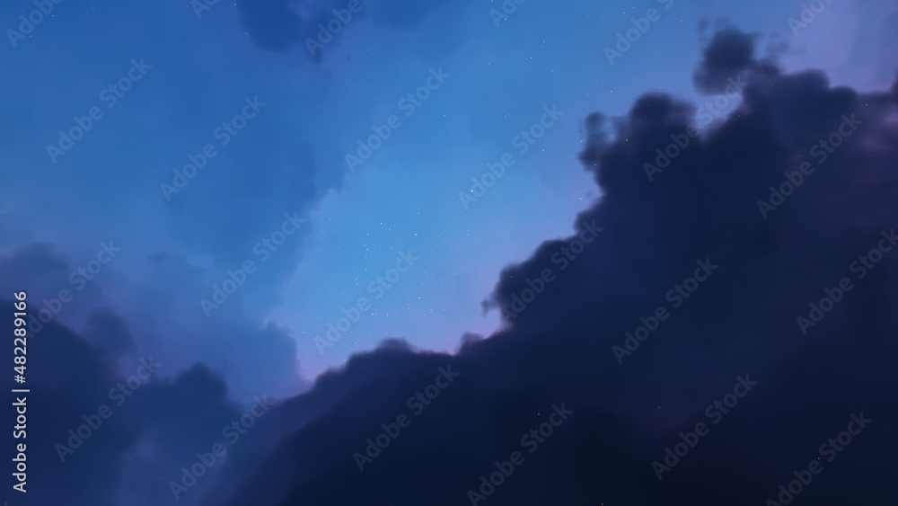 nebula gas cloud in deep outer space nebula gas cloud in deep outer space