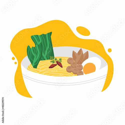 bakso sapi indonesia street food