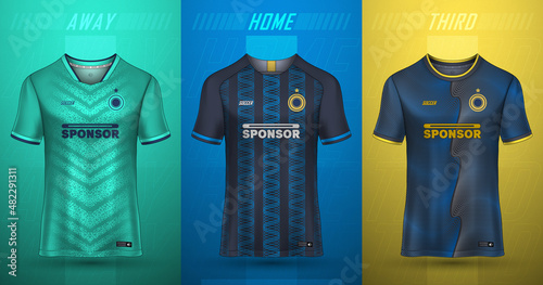 Premium collection of soccer jerseys