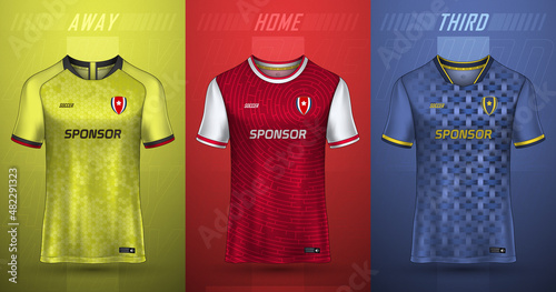 Premium collection of soccer jerseys
