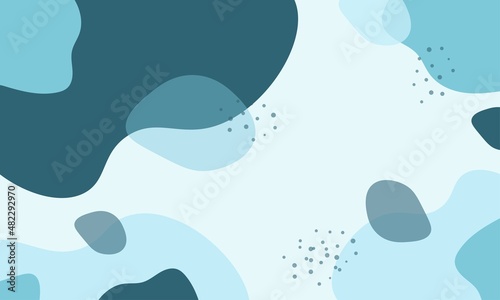 Abstract Modern Waving Colorful Background