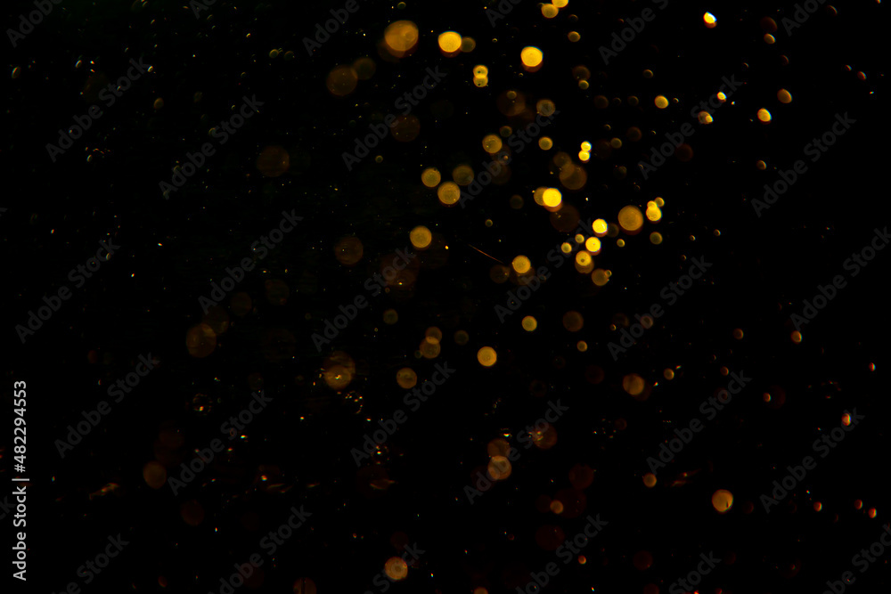 Vintage Gold abstract bokeh