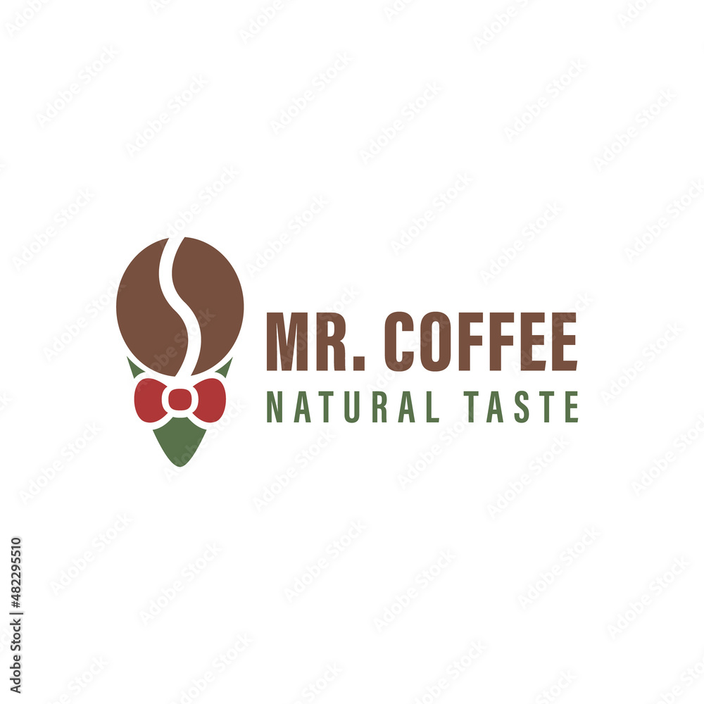 Premium Vector  Mister coffee logo template premium vector