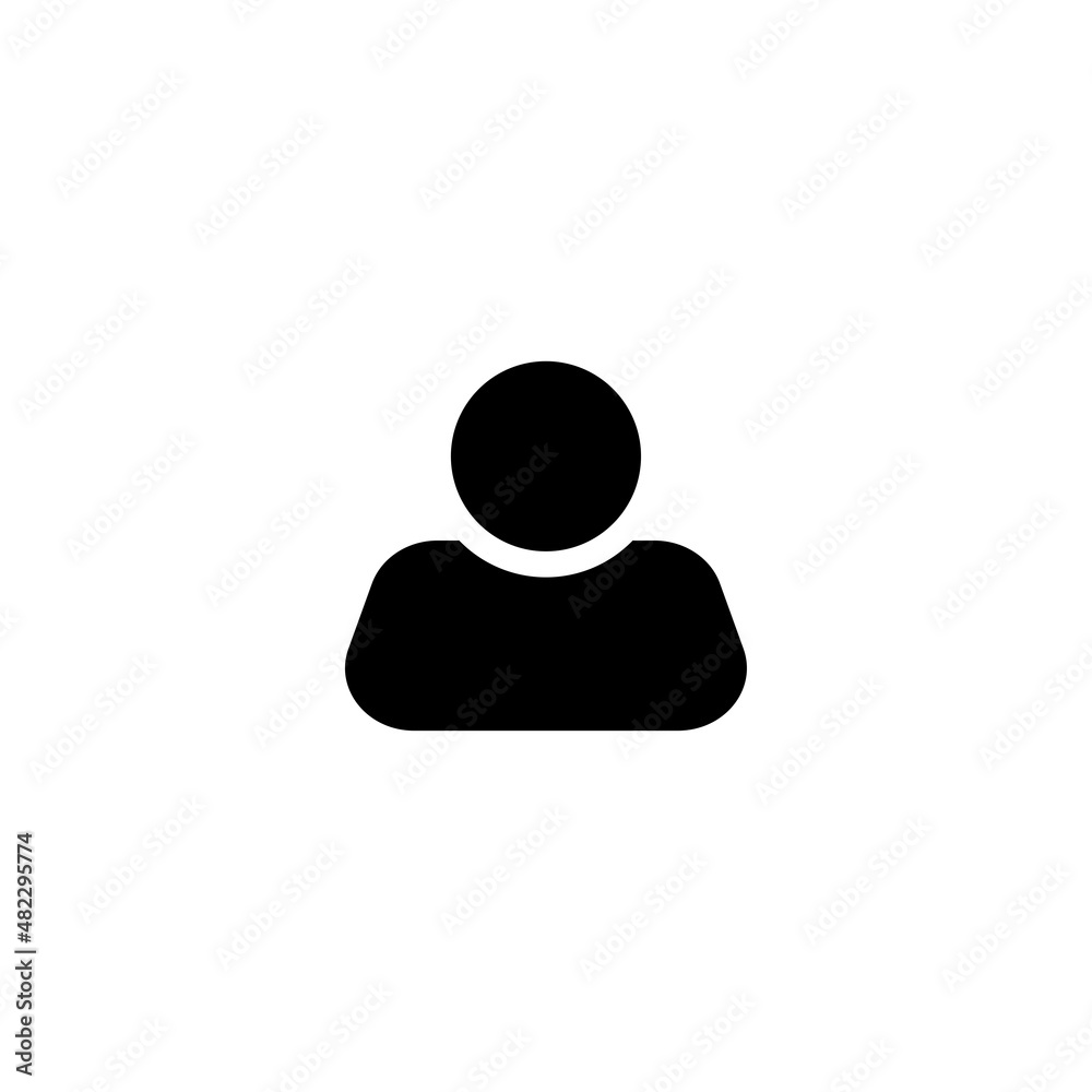 People person icon vector design templates on white background People person icon vector design templates on white background