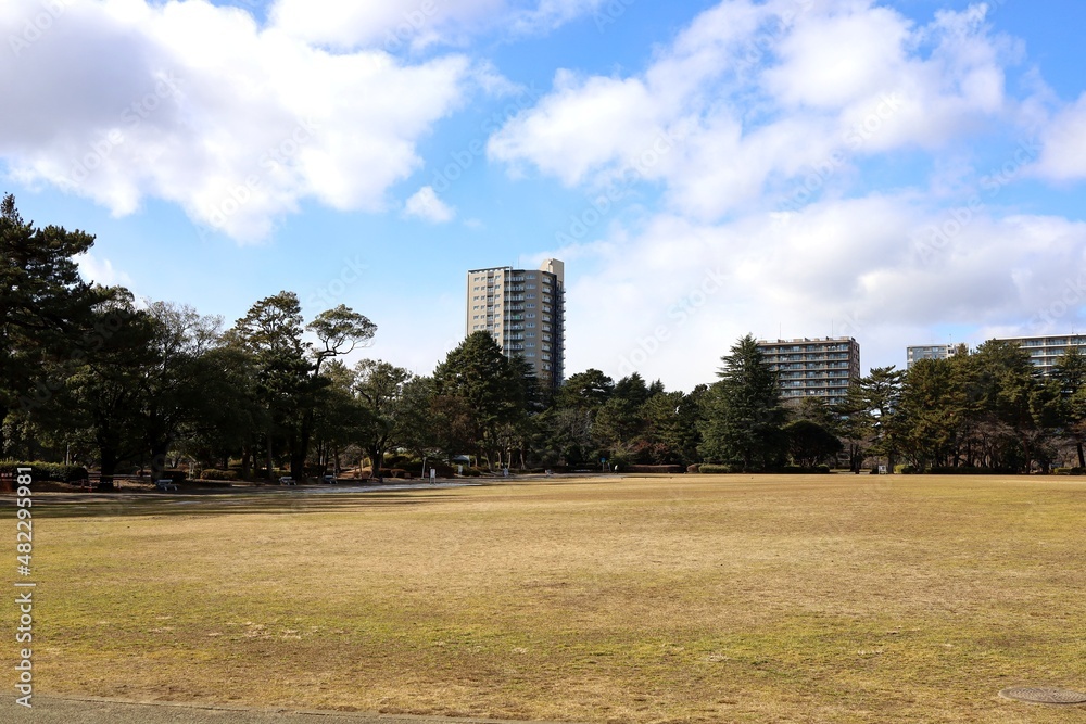 Running course at Tsutsujigaoka Park