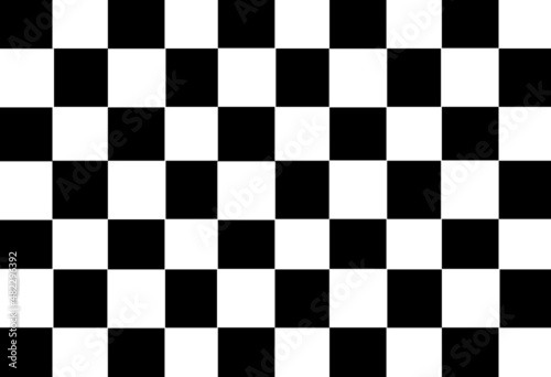 black and white grid background