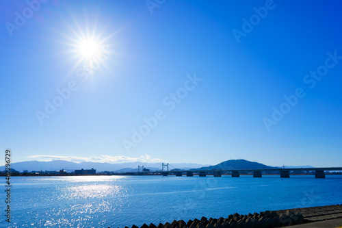 吉野川(徳島県徳島市)